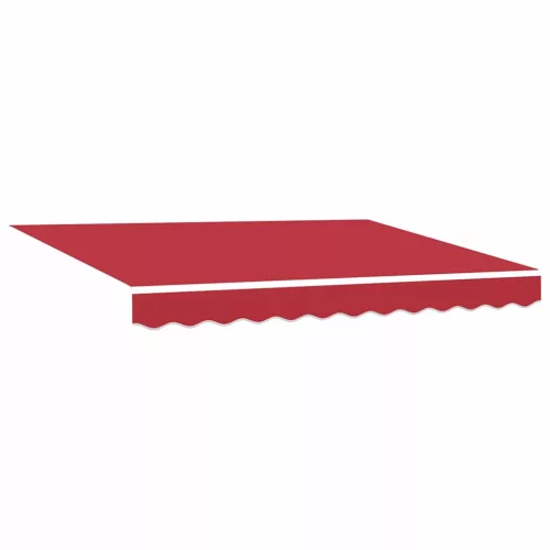 Behúzható napellenző Piros 300x250 cm szövet