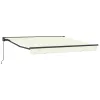Behúzható napellenző Krém 350x250 cm szövet