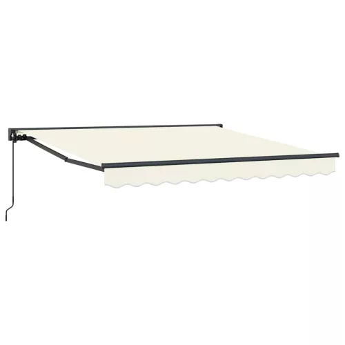 Behúzható napellenző Krém 350x250 cm szövet