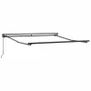 Behúzható napellenző Antracit 350x250 cm szövet