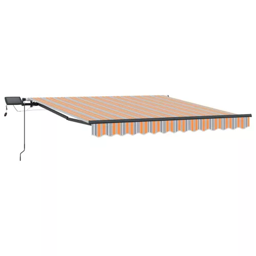 Behúzható napellenző Sokszínű 350 x 250 cm szövet
