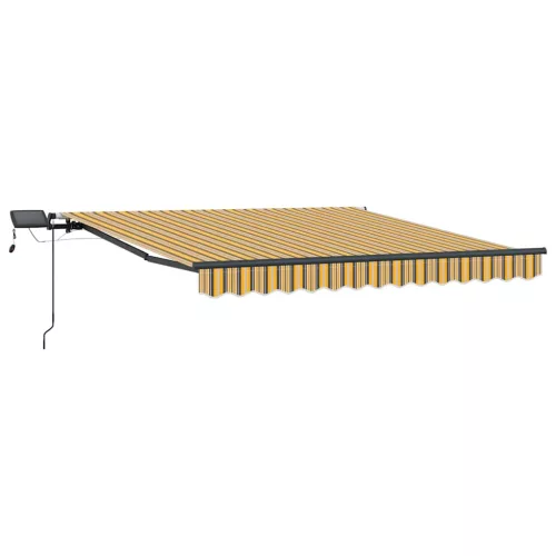 Behúzható napellenző Sokszínű 350 x 250 cm szövet