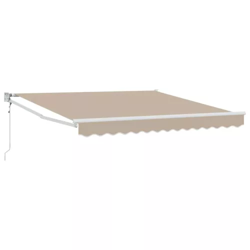 Behúzható napellenző Bézs 350 x 250 cm szövet