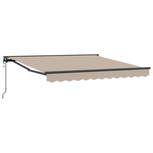 Behúzható napellenző Bézs 350x250 cm szövet