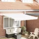Behúzható napellenző Fehér 350 x 250 cm szövet