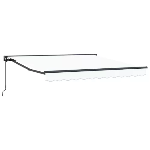 Behúzható napellenző Fehér 350x250 cm szövet