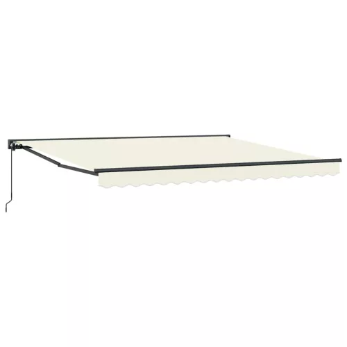 Behúzható napellenző Krém 400x300 cm szövet