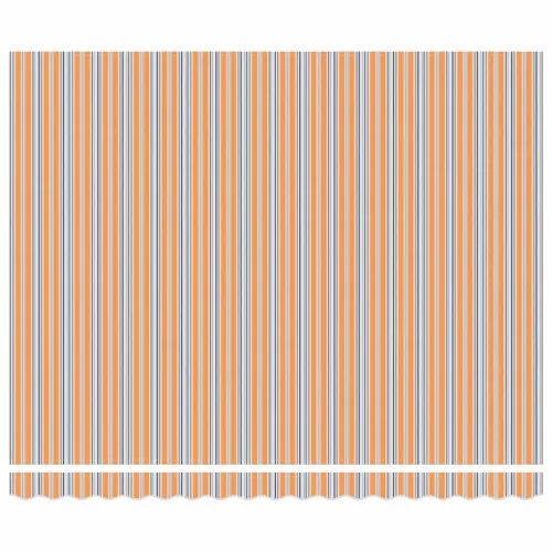 Behúzható napellenző Sokszínű 400 × 300 cm szövet