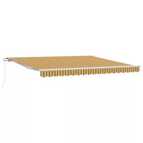Behúzható napellenző Sokszínű 400 × 300 cm Poliészter