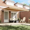 Behúzható napellenző Sokszínű 400 × 300 cm Poliészter