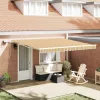 Behúzható napellenző tartalmaz Sokszínű 400 ×300 cm szövet