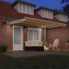 Behúzható napellenző tartalmaz Sokszínű 400 ×300 cm szövet