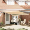 Behúzható napellenző Sokszínű 400 ×300 cm szövet