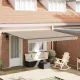 Behúzható napellenző Bézs 400 × 300 cm szövet