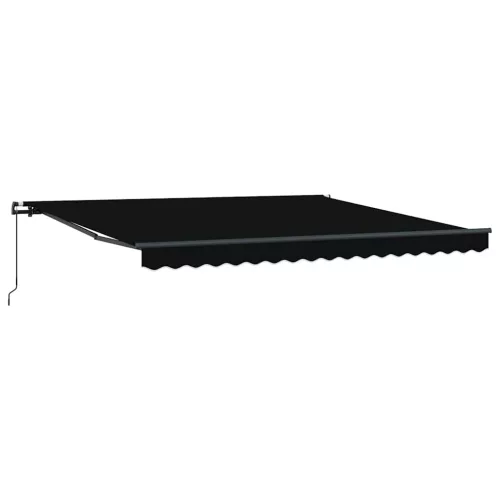 Napernyő Fekete 400 × 350 cm szövet
