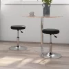 2 db fekete műbőr étkezőszék