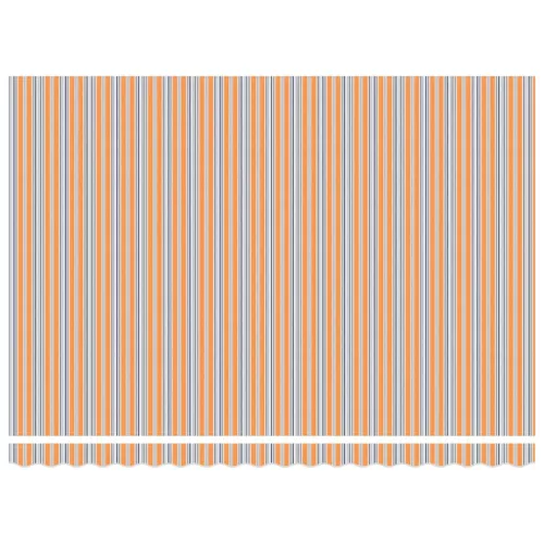 Behúzható napellenző Sokszínű 450 ×300 cm szövet