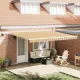 Behúzható napellenző tartalmaz Sokszínű 450 ×300 cm szövet