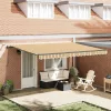 Behúzható napellenző tartalmaz Sokszínű 450 × 300 cm szövet
