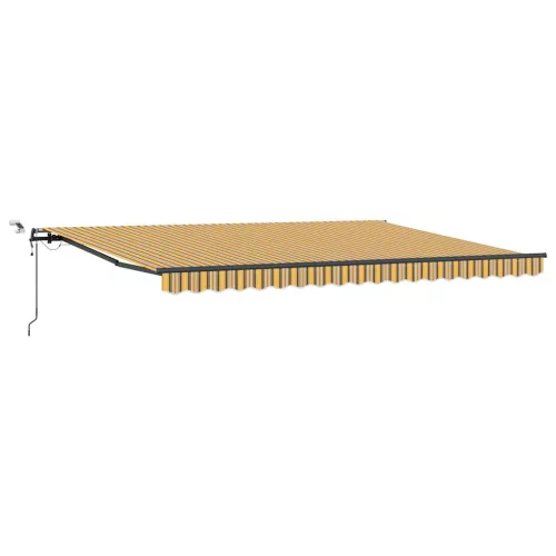 Behúzható napellenző tartalmaz Sokszínű 450 × 300 cm szövet