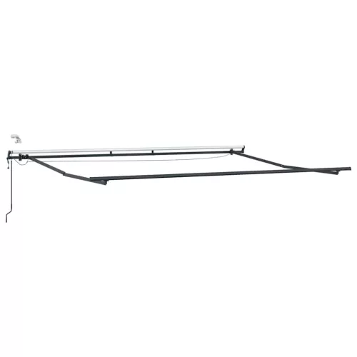 Behúzható napellenző tartalmaz Fehér 450 × 300 cm szövet