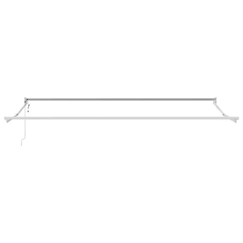 Behúzható napellenző Narancs és Barna 500 × 300 cm