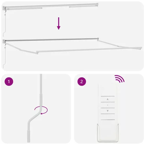 Behúzható napellenző Narancs és Barna 500 × 300 cm