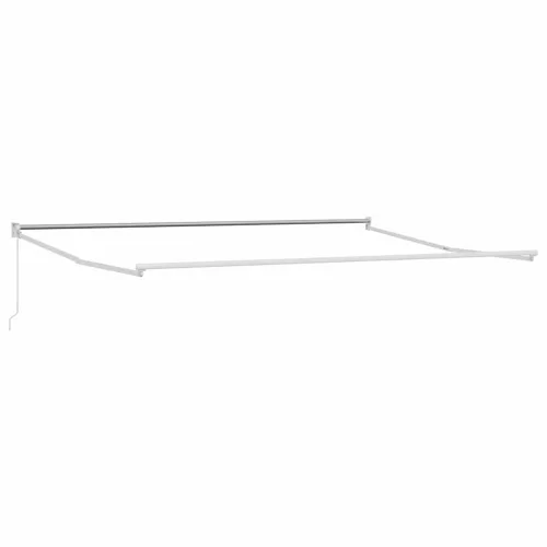 Behúzható napellenző Sárga és narancs 500 × 300 cm