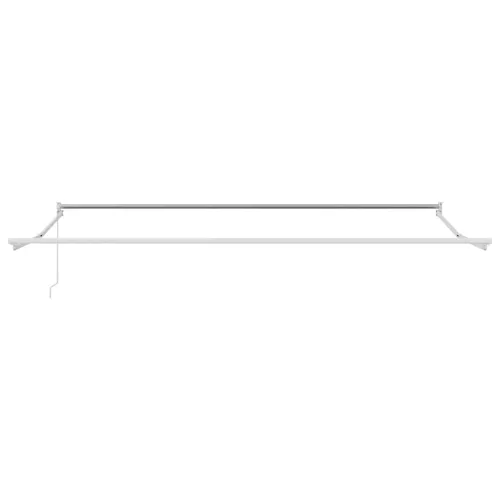 Behúzható napellenző Sárga és narancs 500 × 300 cm