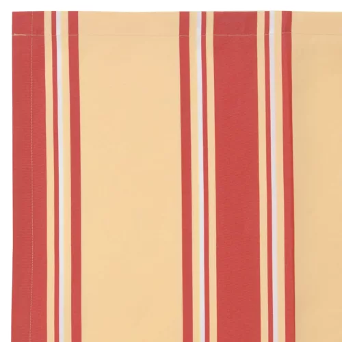 Behúzható napellenző Sárga és narancs 500 × 300 cm