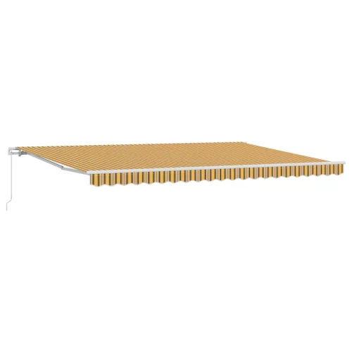 Behúzható napellenző Sokszínű 500 × 300 cm Szövet és Fém