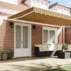 Behúzható napellenző Sokszínű 500 × 300 cm Szövet és Fém