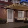 Behúzható napellenző Sokszínű 500 ×300 cm szövet