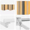 Behúzható napellenző Sokszínű 500 × 300 cm szövet