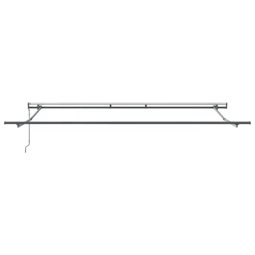 Behúzható napellenző sárga és narancssárga 500 ×350 cm szövet