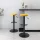 2 db mustársárga bársony bárszék