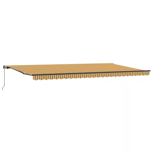 Behúzható napellenző Sokszínű 600 × 300 cm szövet