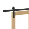 Csúszóajtó Egyéb ORKDAL Barna 78 x 232 cm Fa és fém