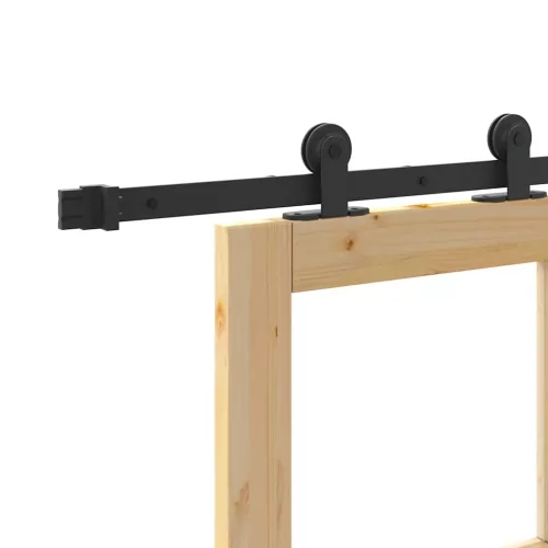 Csúszóajtó ORKDAL Barna 78 x 232 cm Fa és fém