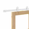 Csúszóajtó ORKDAL Barna 78 x 232 cm Fa és fém