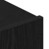 TV Szekrény Szett 3 pcs Musta tammi 200 x 30 x 30 cm Faanyag