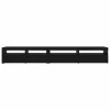 TV szekrény 3 pcs Musta tammi 270 x 35 x 40 cm Faanyag