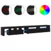 TV szekrények 3 pcs Musta tammi 290 x 36.5 x 40 cm Faanyag