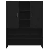 Mosógépszekrény 2 pcs Musta tammi 70.5 x 71.5 x 181.5 cm