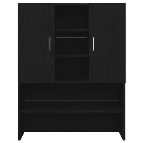 Mosógépszekrény 2 pcs Musta tammi 70.5 x 71.5 x 181.5 cm