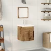 Fürdőszobai Bútor Szett 3 pcs Öreg fa 41 x 38.5 x 46 cm Faanyag