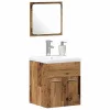Fürdőszobai Bútor Szett 3 pcs Öreg fa 41 x 38.5 x 46 cm Faanyag