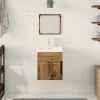 Fürdőszobai Bútor Szett 3 pcs Öreg fa 41 x 38.5 x 46 cm Faanyag