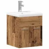 Fürdőszobai Bútor Szett 3 pcs Öreg fa 41 x 38.5 x 46 cm Faanyag