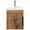 Fürdőszobai Bútor Szett 3 pcs Öreg fa 41 x 38.5 x 46 cm Faanyag